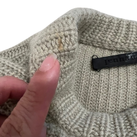 Jenni Kayne Cashmere Fisherman Sweater Size XS - Picture 9 of 12